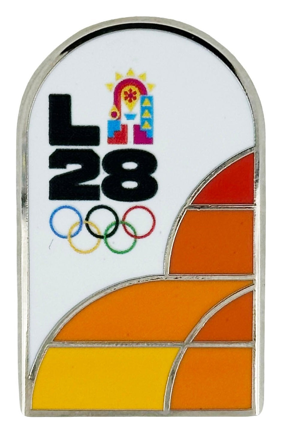 2028 Los Angeles Olympic Pin - LA28 Look of the Games Sunset Arch Pin
