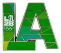2028 Los Angeles Olympic Pin - LA28 Look of the Games LA Sagebrush Pin