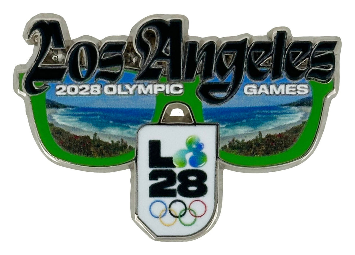 2028 Los Angeles Olympic Pin - LA28 Look of the Games 28 Sunglasses Pin