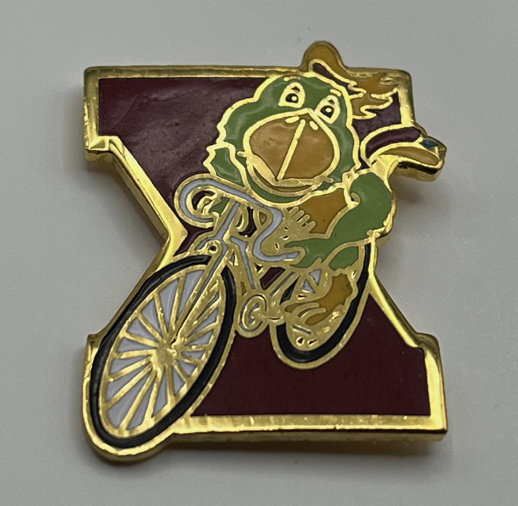 1987 Pan American Games Cycling Pin ~ Amigo Mascot