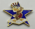 1984 Los Angeles Olympic Track & Field Pin ~ Sam the Eagle Series II Blue Star Hammer Throw