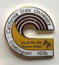 1984 Los Angeles Olympic Cycling Venue Pin ~ Cal State Dominguez Hills