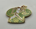 1988 Seoul Olympic Baseball Pin ~ Hanna-Barbera Olympikids Head Coach Dexter Davis Pitcher