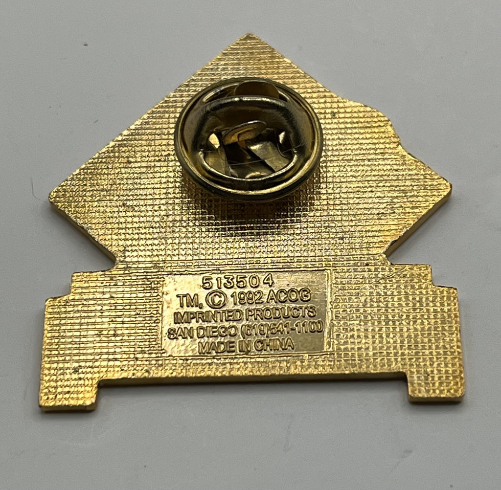 1996 Atlanta Olympic Cycling Pin ~ Borg-Warner Security Sponsor
