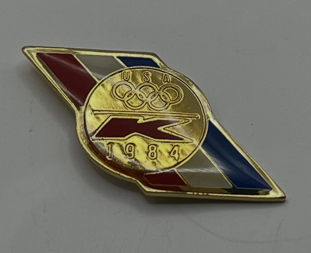 1984 Olympic Pin ~ Sponsor ~ K-Mart ~ USA Olympic Rings