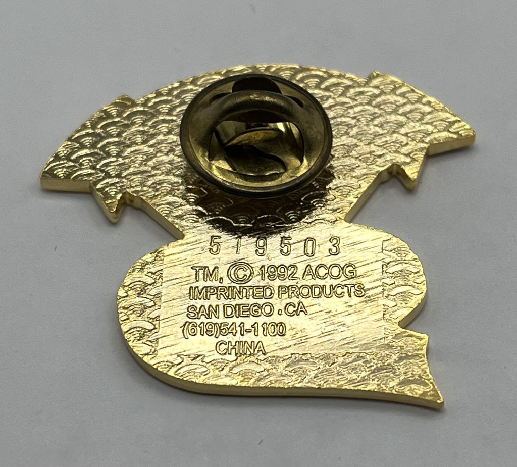 1996 Atlanta Olympic Baseball Pin ~ I Was There ~ Atlanta-Fulton County Stadium