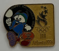 1996 Atlanta Olympic Pin Izzy Happy Halloween 1994