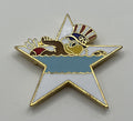 1984 Los Angeles Olympic Swimming Pin ~ Sam the Eagle Series II White Star Pool