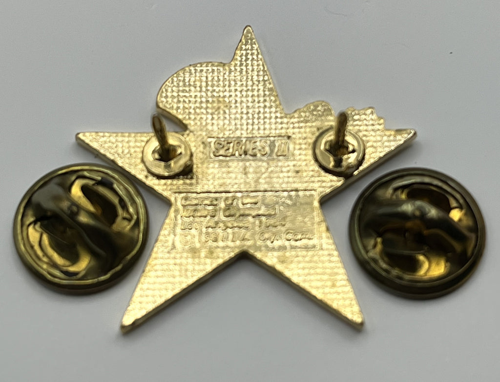 1984 Los Angeles Olympic Swimming Pin ~ Sam the Eagle Series II White Star Pool