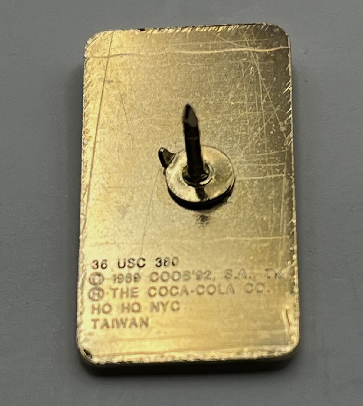 1992 Barcelona Olympic Cycling Pin ~ Coca-Cola Cobi Mascot