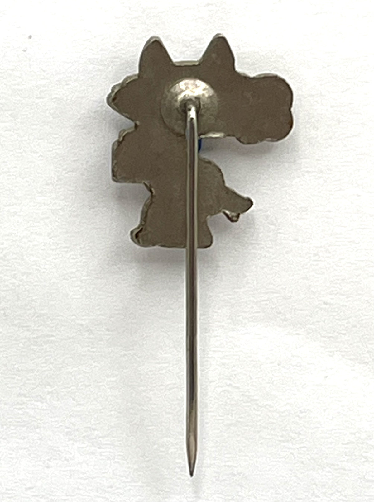 1984 Sarajevo Winter Olympics Mascot Stick Pin ~ Vučko the Wolf ~ Cut-Out