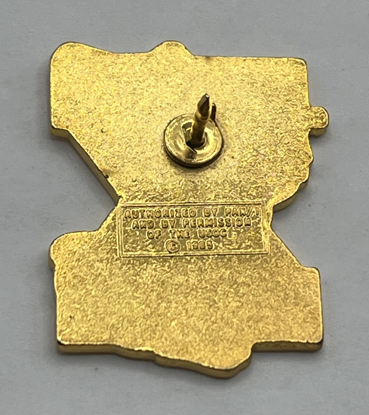 1987 Pan American Games Baseball Pin ~ Amigo Mascot at Bat ~ Indianapolis