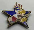 1984 Los Angeles Olympic Track & Field Pin ~ Sam the Eagle Series II Blue Star Long Jump