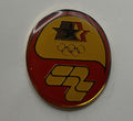 1984 Olympic Pin ~ Sponsor ~ Crown Zellerbach ~ 84' Stars in Motion Logo