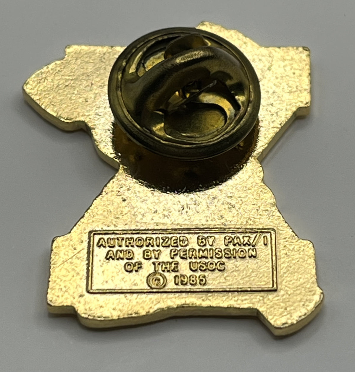 1987 Indianapolis Pan Am Games Kayak Pin ~ Amigo Mascot