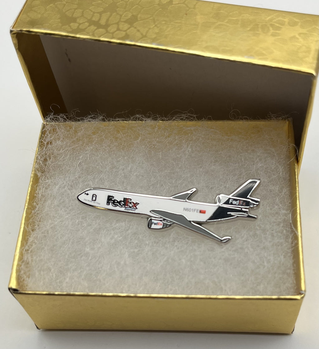 FedEx Express MD-11 Airplane Pin