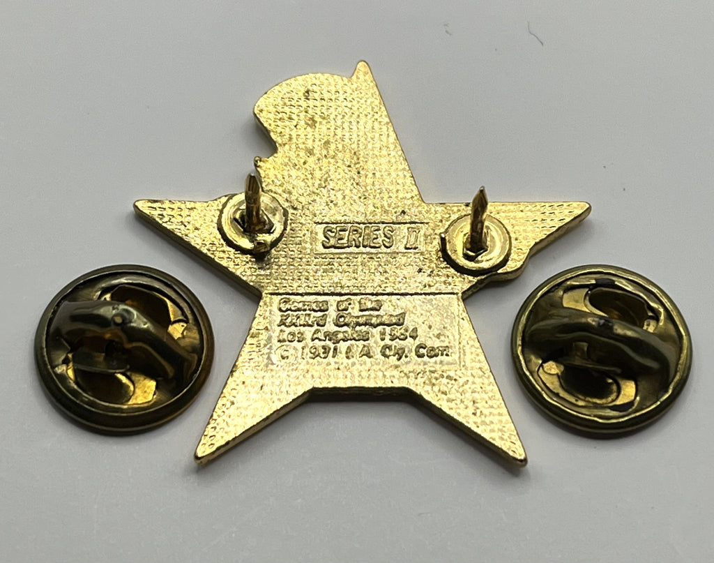 1984 Los Angeles Olympic Gymnastics Pin ~ Sam the Eagle Series II White Star Balance Beam