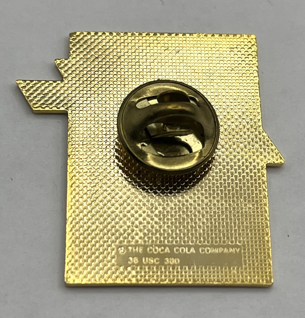 Coca-Cola Olympic Sponsor Pin ~ U.S. Shooting Team ~ USA Olympic Rings