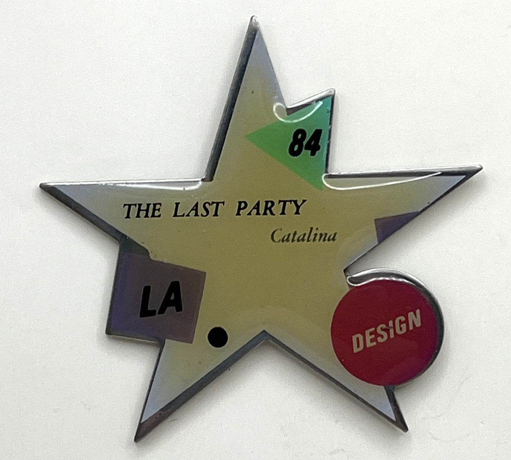 1984 Los Angeles Olympic Pin ~ The Last Party ~ Catalina