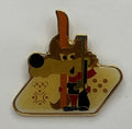1984 Sarajevo Olympic Pin ~ Vučko Mascot Set ~ Biathlon