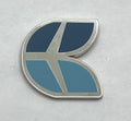 CommutAir Airline Pin ~ United Airlines United Express Partner ~ Blue Leaf Logo