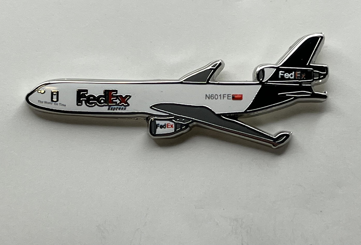 FedEx Express MD-11 Airplane Pin