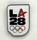 2028 Los Angeles Olympic Pin ~ LA28 Logo & Athletic Spirit A ~ Pinpal Grand Opening Price