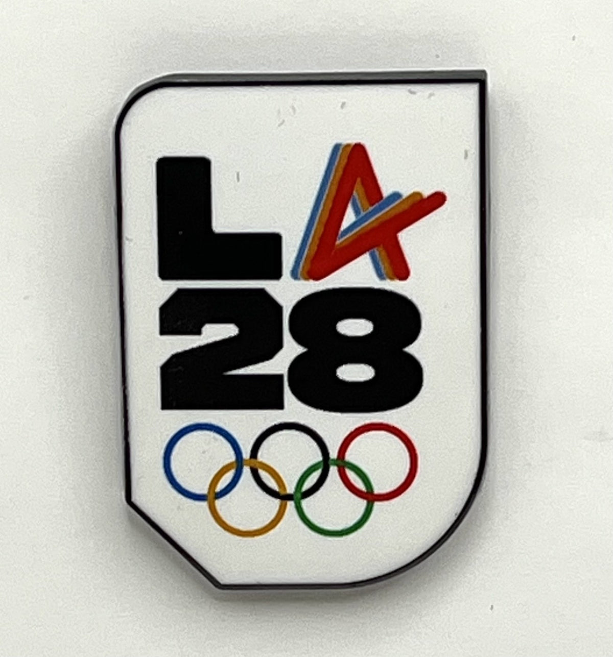 2028 Los Angeles Olympic Pin ~ LA28 Logo & Athletic Spirit A ~ Pinpal Grand Opening Price