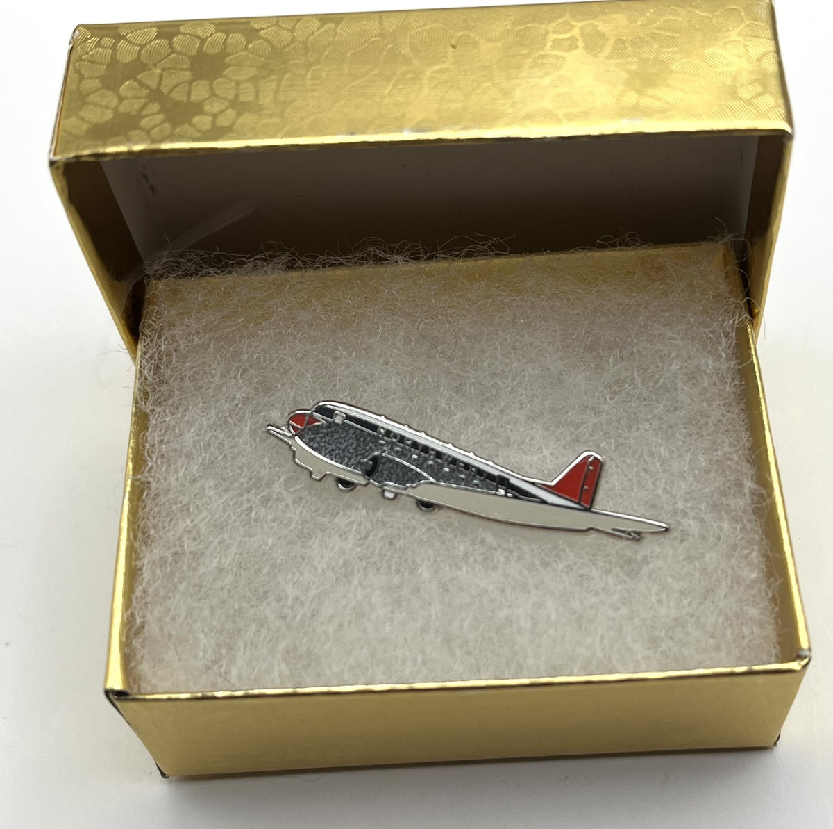 Northwest Airlines DC-3 Airplane Pin ~ Modern Reproduction ~ Gift