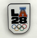 2028 Los Angeles Olympic Pin ~ LA28 Logo & Varsity A ~ Pinpal Grand Opening Price