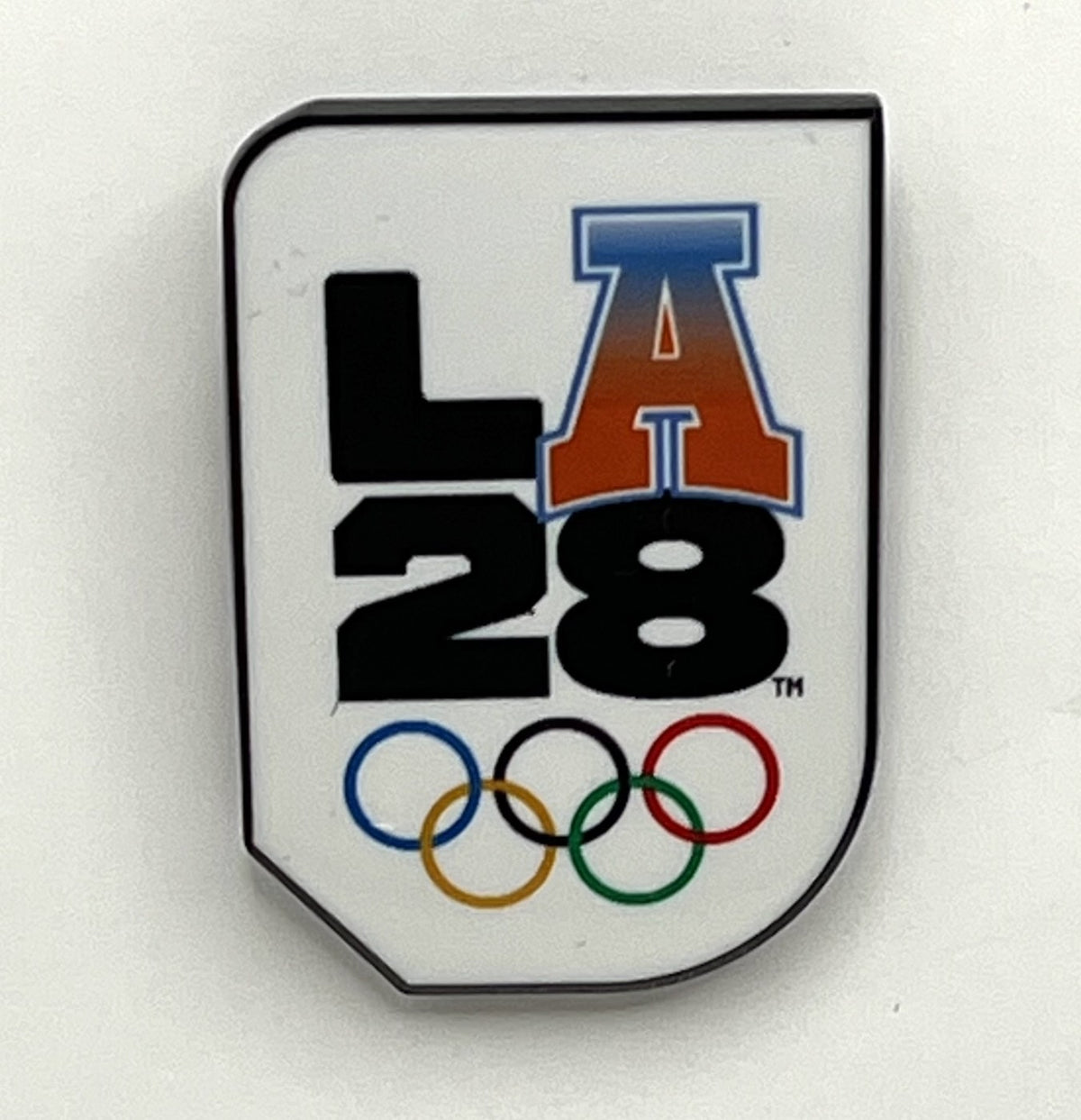 2028 Los Angeles Olympic Pin ~ LA28 Logo & Varsity A ~ Pinpal Grand Opening Price