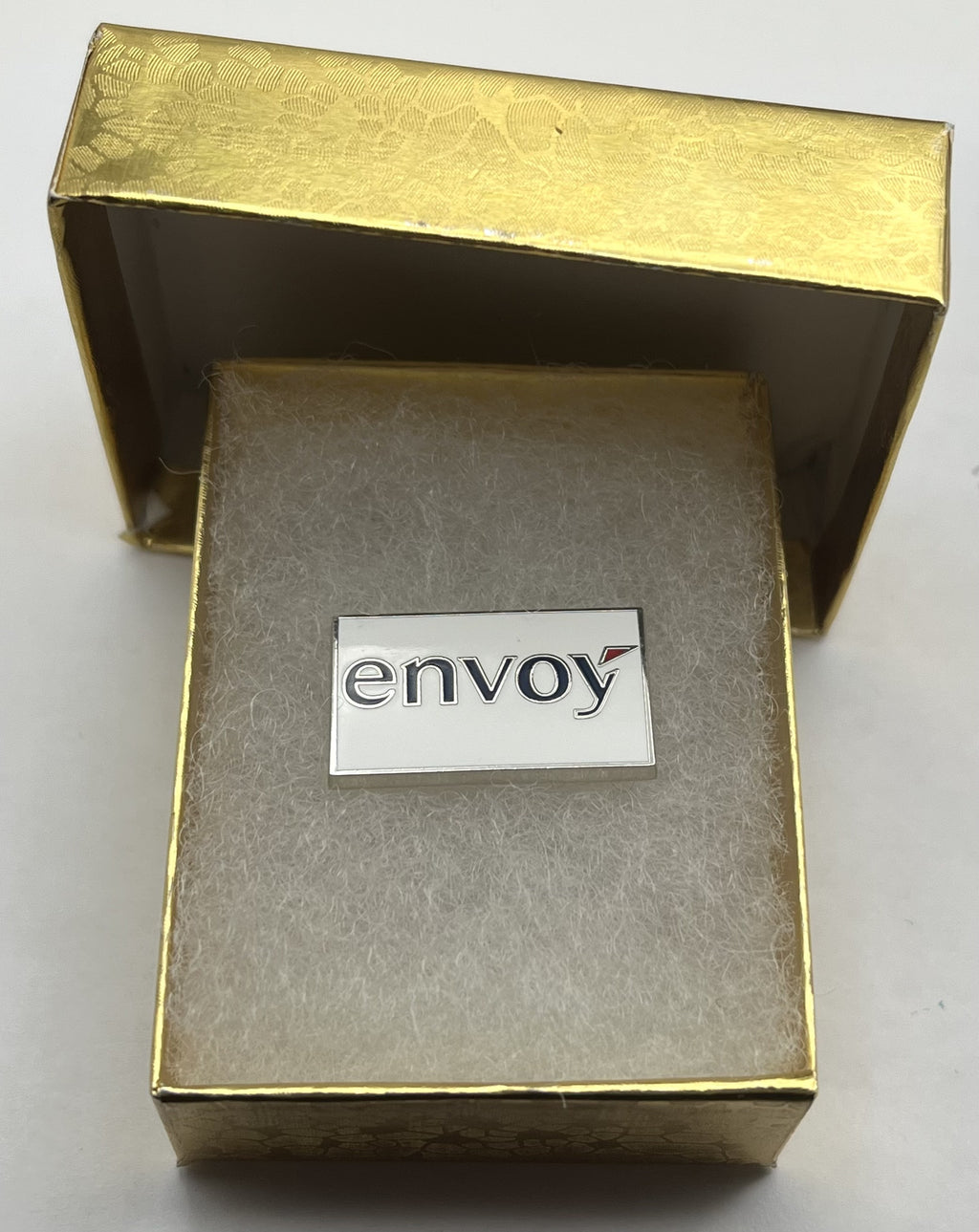 Envoy Air Airline Pin ~ American Airlines American Eagle Partner ~ White Logo