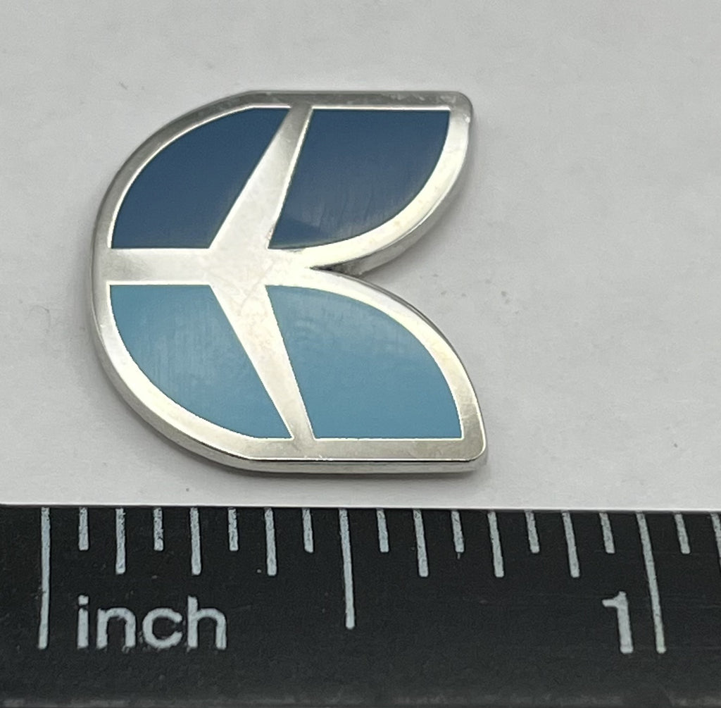 CommutAir Airline Pin ~ United Airlines United Express Partner ~ Blue Leaf Logo