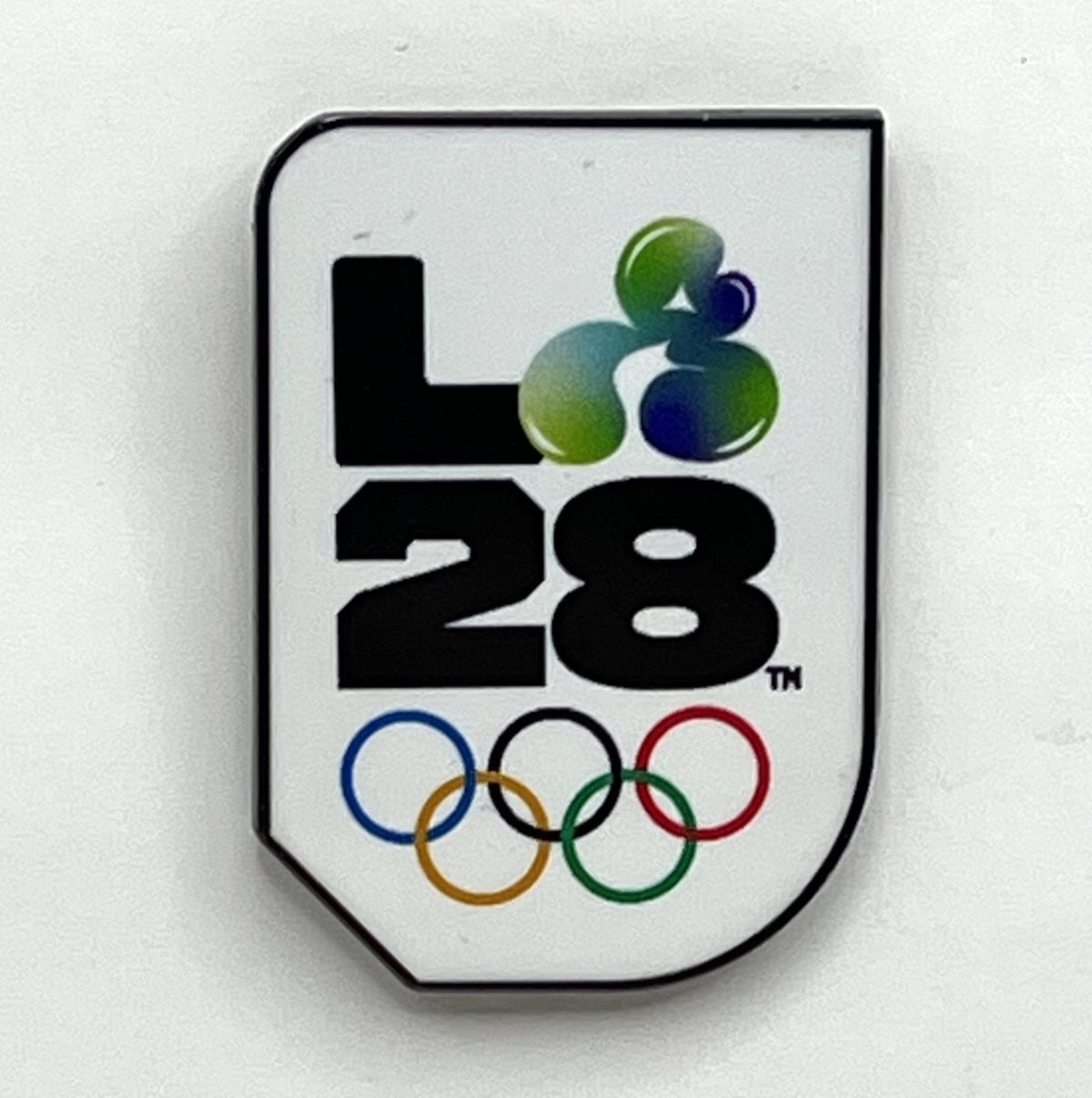 2028 Los Angeles Olympic Pin ~ LA28 Logo & Youthful Energy A ~ Pinpal Grand Opening Price