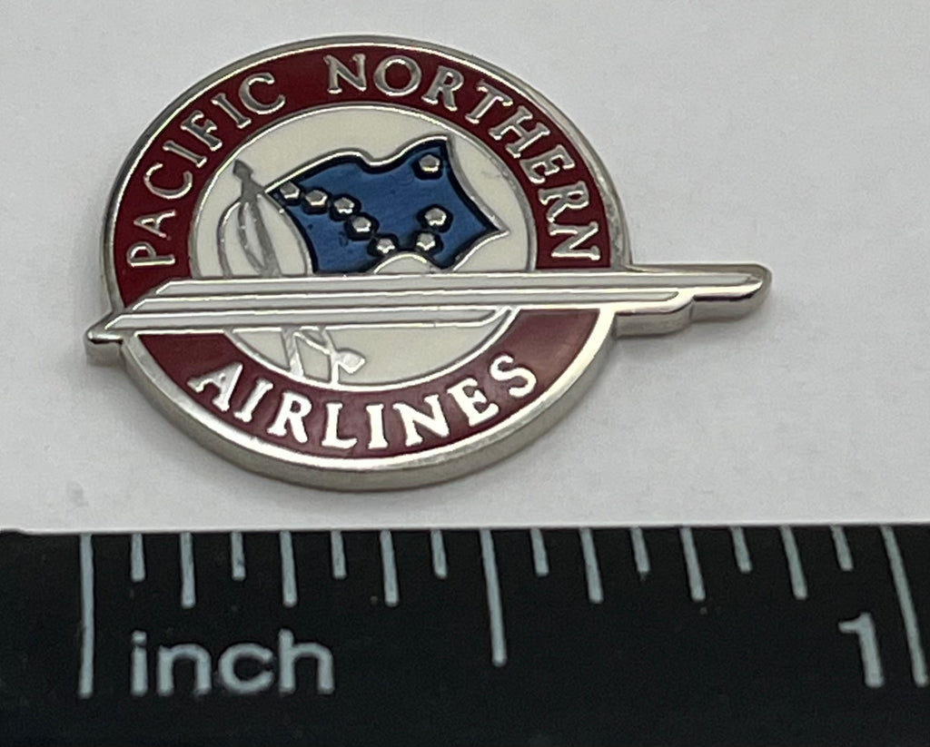 Pacific Northern Airlines Round Logo Lapel Pin –  Repro Gift
