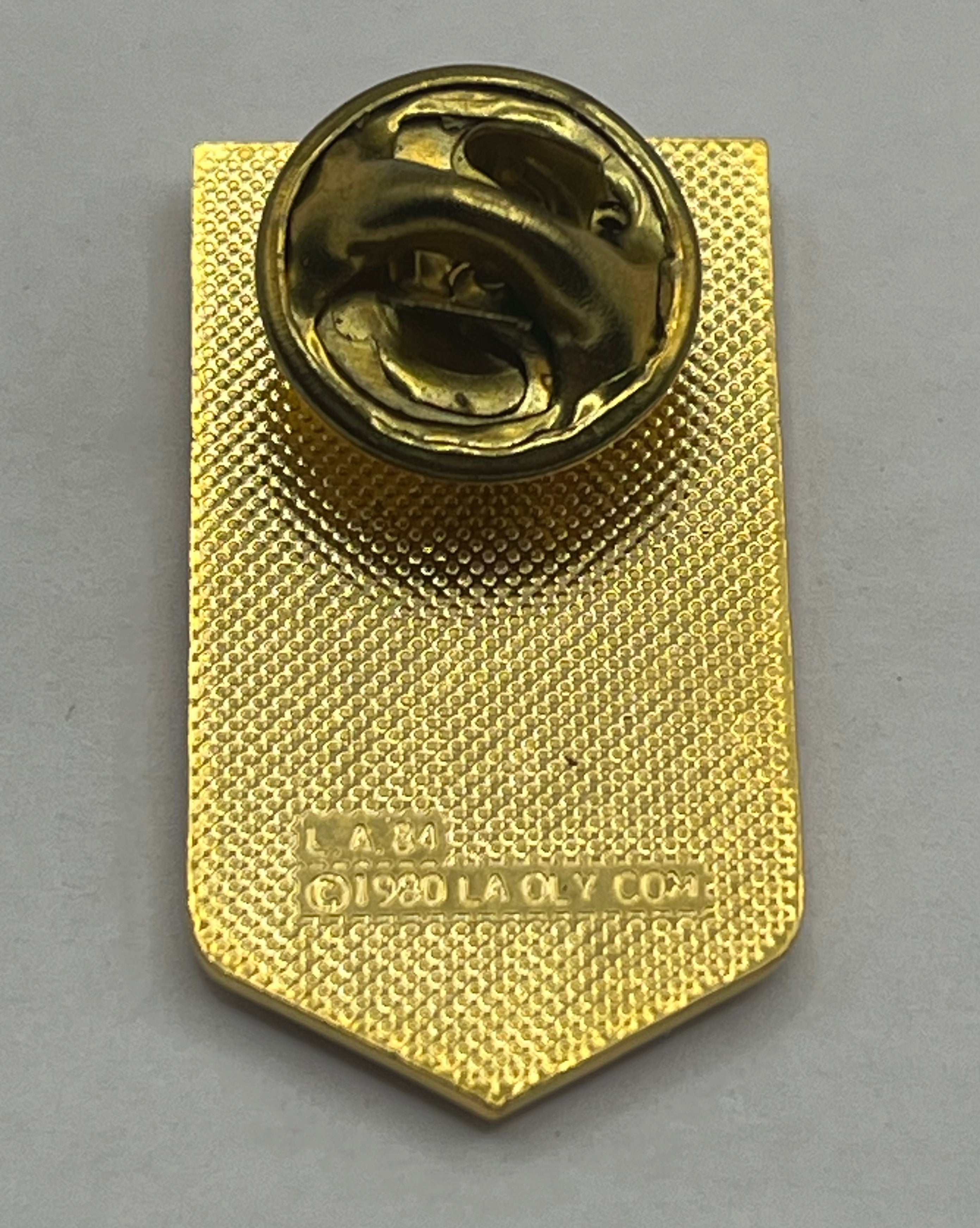 Equestrian Olympic Pictogram Pin ~ Sponsor Michelob Beer ~ 1984 Los Angeles