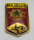 Equestrian Olympic Pictogram Pin ~ Sponsor Michelob Beer ~ 1984 Los Angeles