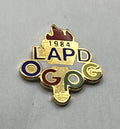 1984 Olympic Lapel Pin ~ LAPD OGPG Torch Series ~ Los Angeles Summer Games ~ Law Enforcement