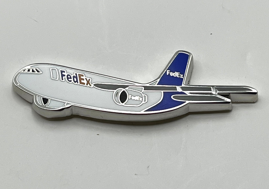 FedEx Express Airbus A300 Airplane Pin