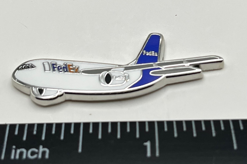 FedEx Express Airbus A300 Airplane Pin