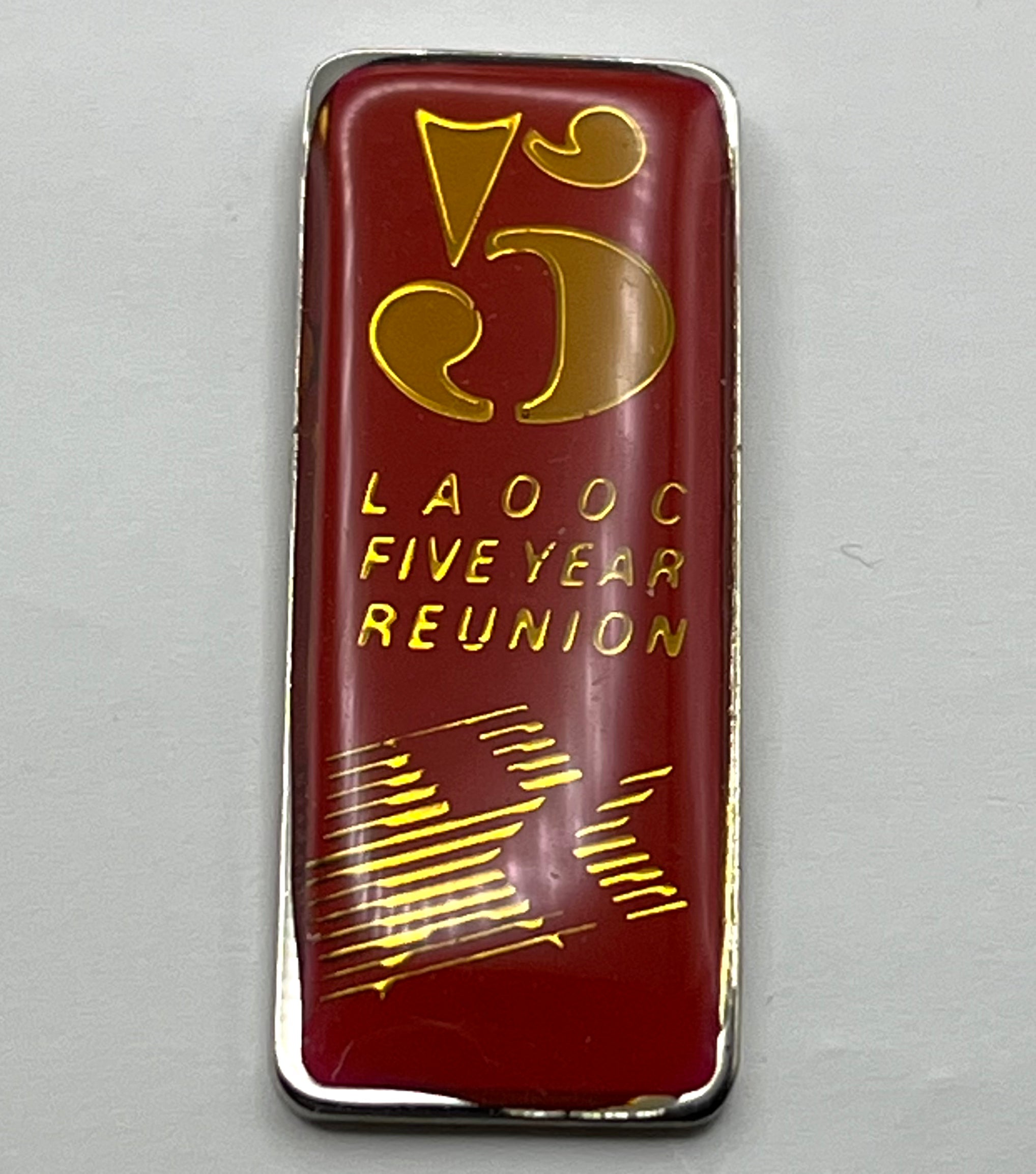 1984 Los Angeles Olympic Pin ~ 5 Year Reunion
