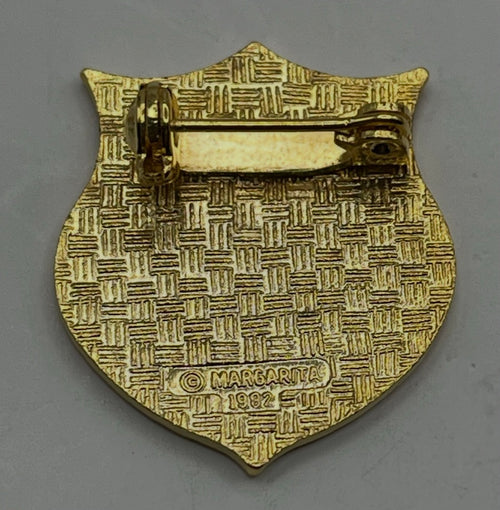 1982 Vintage USA Wrestling Shield Pin - Pre-1984 Olympic Era - Designs by Margarita