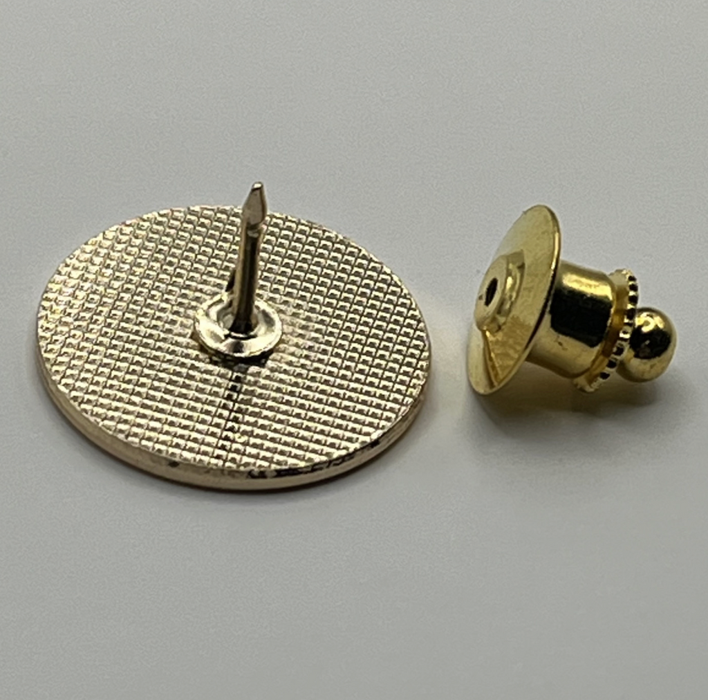Delta Air Lines classic “widget” logo lapel pin — modern cloisonné reproduction