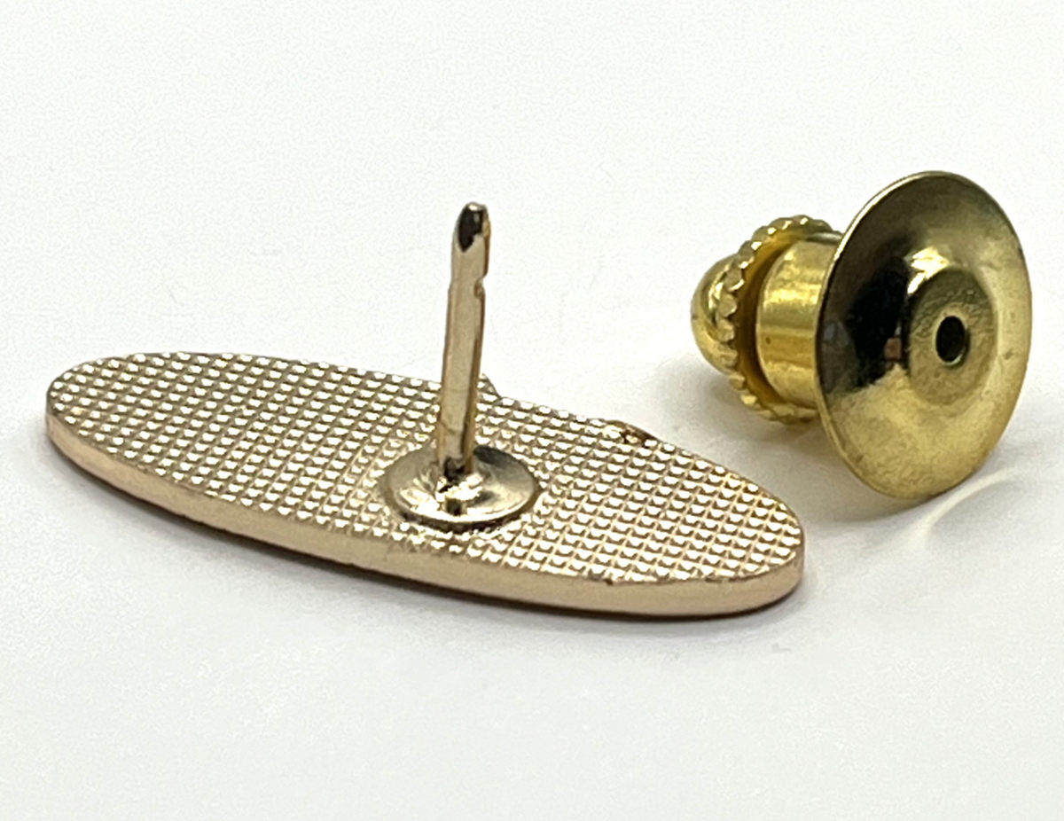 Delta Air Lines Oval Widget Wordmark Lapel Pin – Cloisonné Reproduction w/ Box