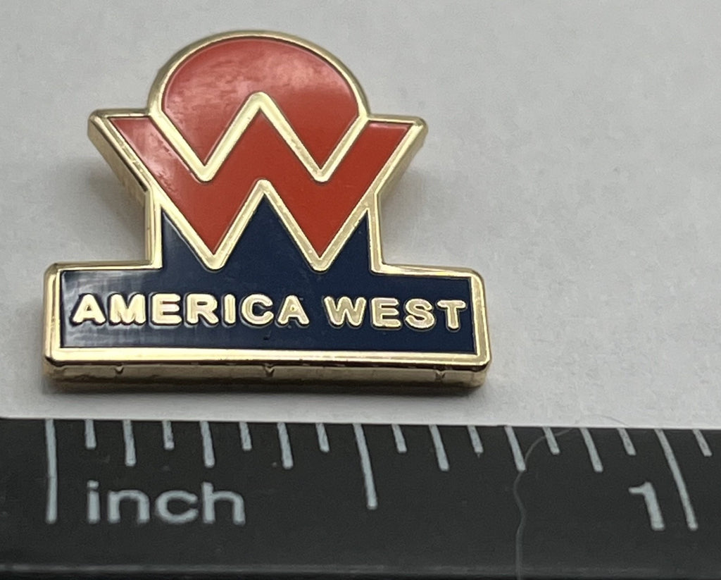 America West Airlines Logo Lapel Pin – Repro Gift