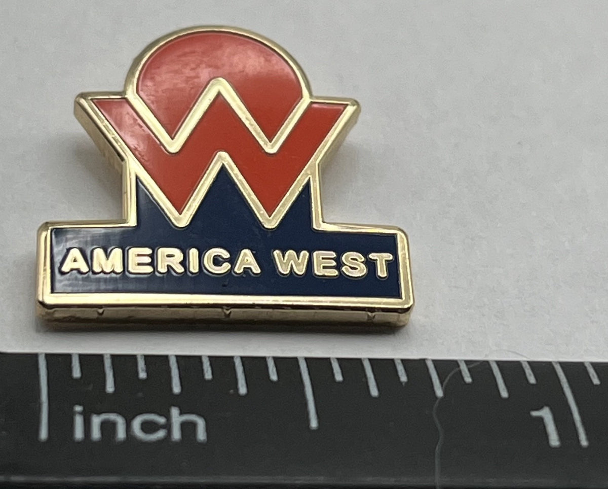 America West Airlines Logo Lapel Pin – Repro Gift