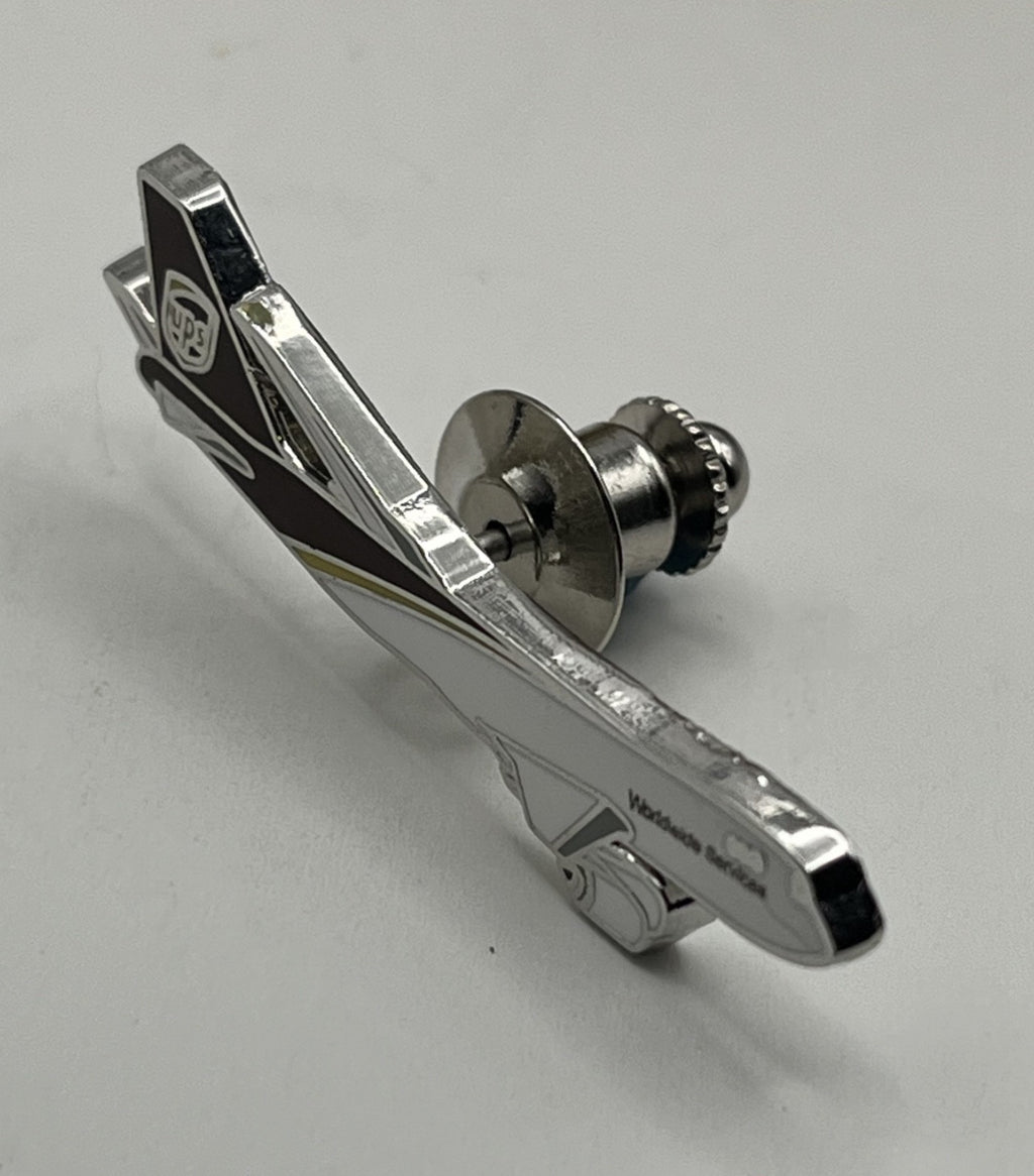 UPS Airlines Boeing 747 Airplane Lapel Pin – Modern Reproduction Gift
