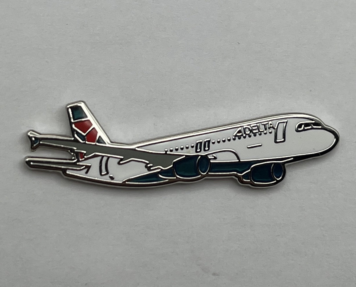 Delta Air Lines Airbus A320 Airplane Lapel Pin ~ Repro Gift