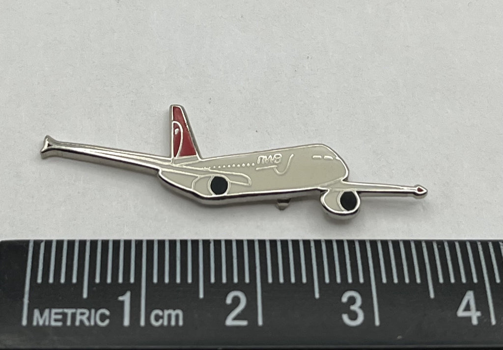 Northwest Airlines Airbus A320 Airplane Lapel Pin - Repro Gift