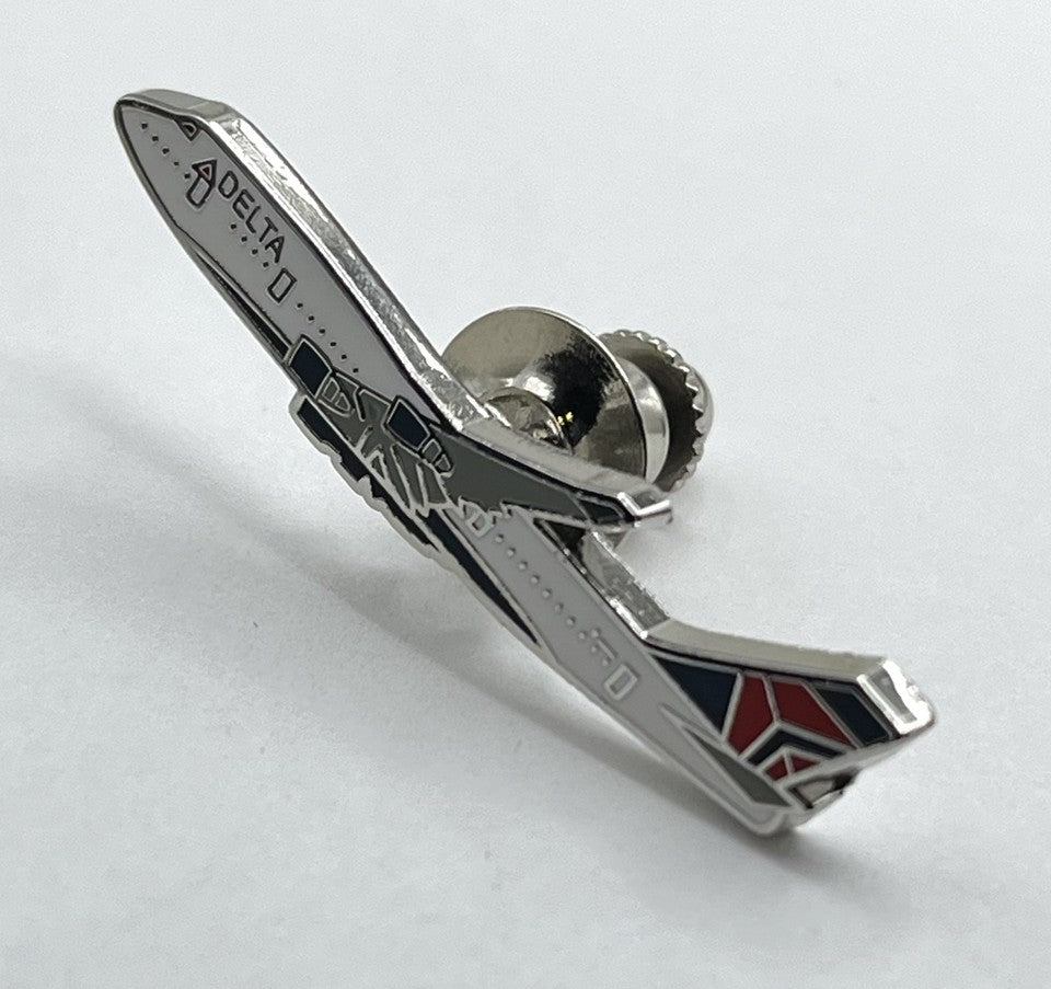 Delta Air Lines Boeing 747 Airplane Lapel Pin – Modern Reproduction Gift